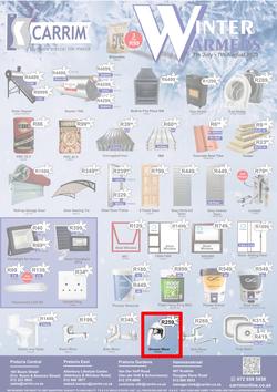 K Carrim Builders Mecca : Winter Warmers (07 July - 07 August 2023), page 1