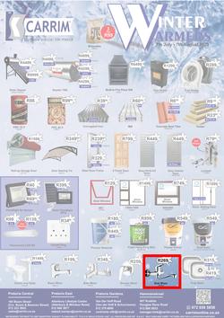 K Carrim Builders Mecca : Winter Warmers (07 July - 07 August 2023), page 1