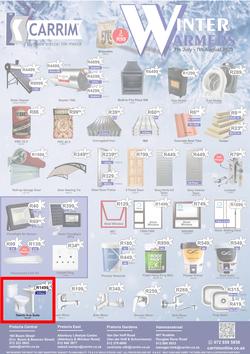 K Carrim Builders Mecca : Winter Warmers (07 July - 07 August 2023), page 1