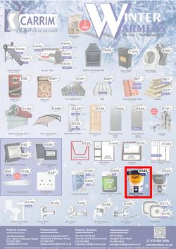 K Carrim Builders Mecca : Winter Warmers (07 July - 07 August 2023), page 1