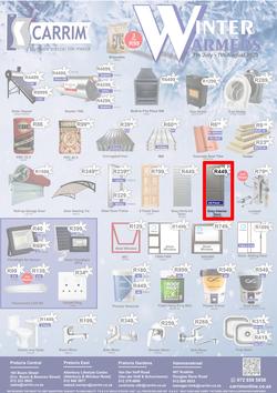 K Carrim Builders Mecca : Winter Warmers (07 July - 07 August 2023), page 1