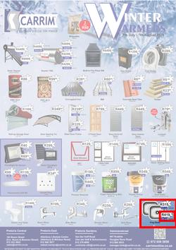 K Carrim Builders Mecca : Winter Warmers (07 July - 07 August 2023), page 1