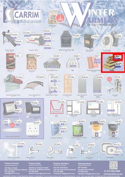 K Carrim Builders Mecca : Winter Warmers (07 July - 07 August 2023), page 1