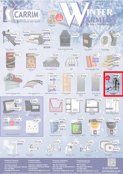 K Carrim Builders Mecca : Winter Warmers (07 July - 07 August 2023), page 1