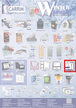 K Carrim Builders Mecca : Winter Warmers (07 July - 07 August 2023), page 1