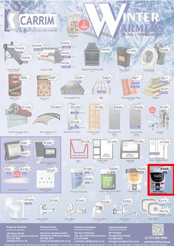 K Carrim Builders Mecca : Winter Warmers (07 July - 07 August 2023), page 1