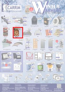 K Carrim Builders Mecca : Winter Warmers (07 July - 07 August 2023), page 1