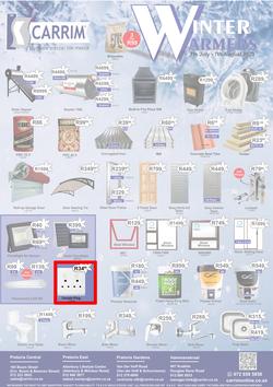 K Carrim Builders Mecca : Winter Warmers (07 July - 07 August 2023), page 1