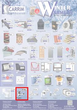 K Carrim Builders Mecca : Winter Warmers (07 July - 07 August 2023), page 1