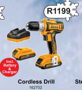 Ingco Cordless Drill 162702