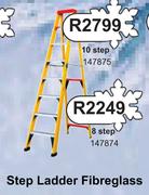 Step Ladder Fibreglass 10 Step 147875