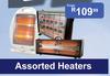 Assorted Heaters-Each
