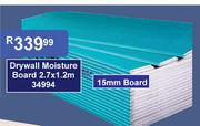 Drywall Moisture Board 34994-2.7 x 1.2m