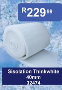 Sisolation Thinkwhite 40mm 32474