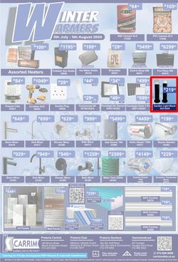 K Carrim Builders Mecca : Winter Warmers (05 July - 05 August 2024), page 1