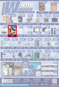 K Carrim Builders Mecca : Winter Warmers (05 July - 05 August 2024), page 1