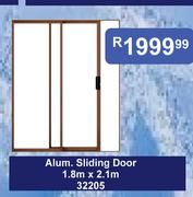 Alum. Sliding Door 32205-1.8m x 2.1m