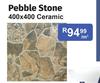 Pebble Stone 400 x 400 Ceramic-Per Sqm
