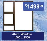 Alum Window 1500 x 1500