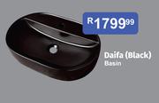 Soft Collection Daifa (Black) Basin
