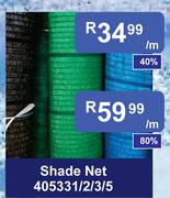Shade Net 80% 405331/2/3/5-Per m