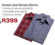 Trappers Check & Stripe Shirts