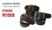 Canvas & Co Leather Belts