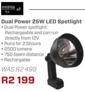 Sniper Dual Power 25W LED Spotlight
