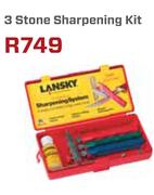 Lansky 3 Stone Sharpening Kit
