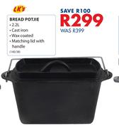 LK's Bread Potjie 140/38-2.2Ltr