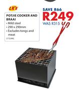 LK's Potjie Cooker & Braai 113/44-290 x 290mm