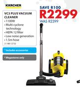 Karcher VC3 Plus Vacuum Cleaner 1.198-1270