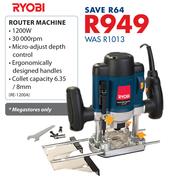 Ryobi Router Machine RE-1200A