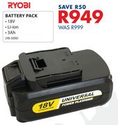 Ryobi Battery Pack XB-3000