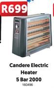Candere Electric Heater (5 Bar) 2000 160496