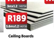 Ceiling Boards 3mx1.2 140734