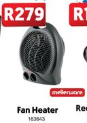 Mellerware Fan Heater 163643