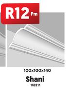 Shani 100x100x140 169211- Per mtr