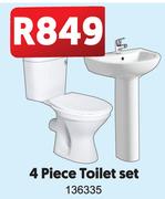 4 Piece Toilet Set 136335