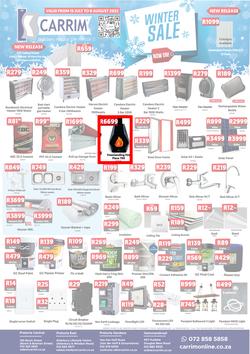 K Carrim Builders Mecca : Winter Sale (15 July - 08 August 2022), page 1