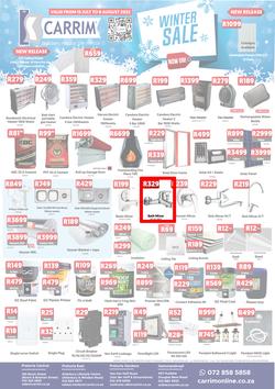 K Carrim Builders Mecca : Winter Sale (15 July - 08 August 2022), page 1