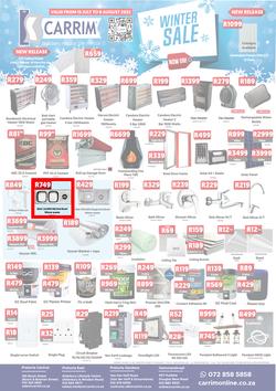 K Carrim Builders Mecca : Winter Sale (15 July - 08 August 2022), page 1