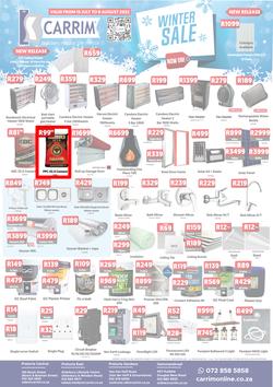 K Carrim Builders Mecca : Winter Sale (15 July - 08 August 2022), page 1