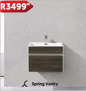 Soft Collection Spring Vanity