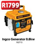 Ingco 0.8Kw Generator 162713