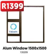 Aluminium Window 1500 x 1500 132209