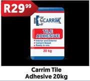 Carrim Tile Adhesive-20Kg