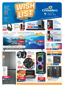 Cash Crusaders : Wish List (23 October - 26 November 2025)