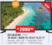 Dixon 39 Inch/99cm HD Ready DLED TV CZ1839