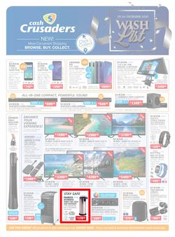 Cash Crusaders : Wish List (5 December - 24 December 2020), page 1